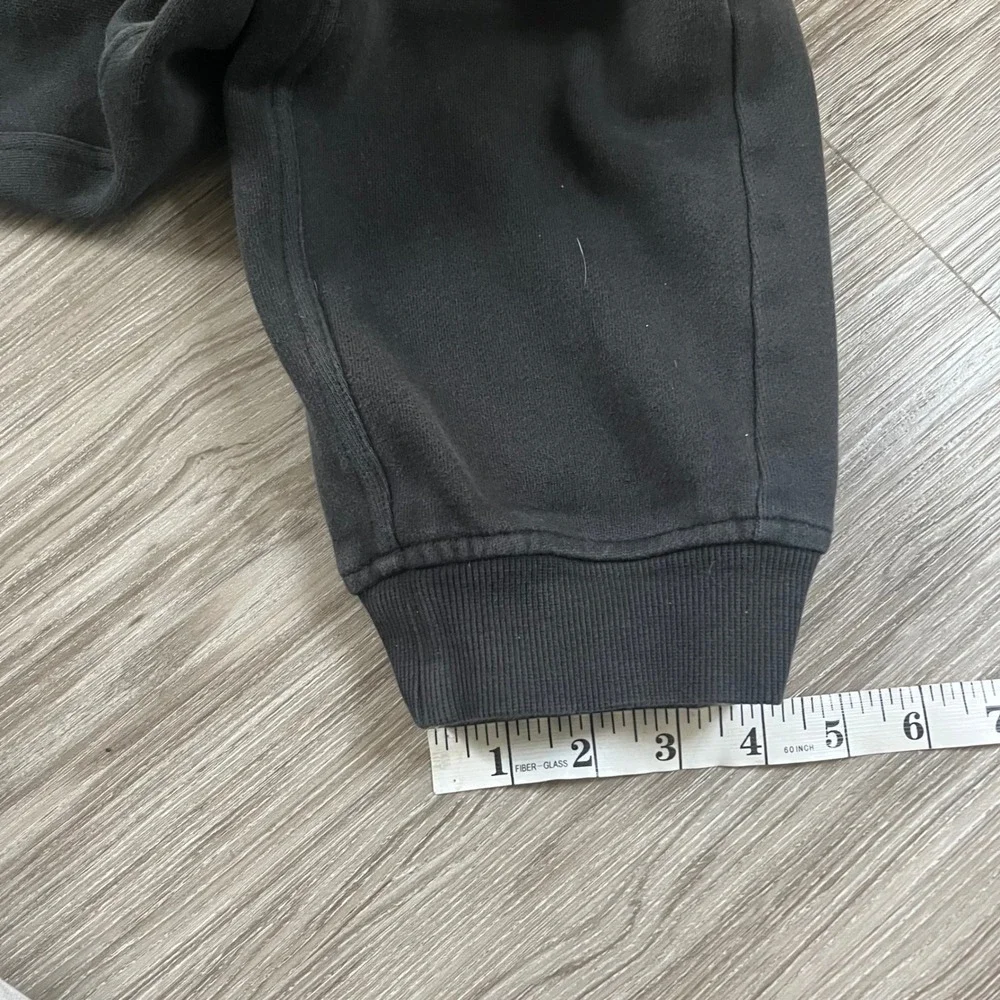 Lululemon Scuba High-Rise Jogger Black Fleece Sweatpants LW5CV9S Size 8